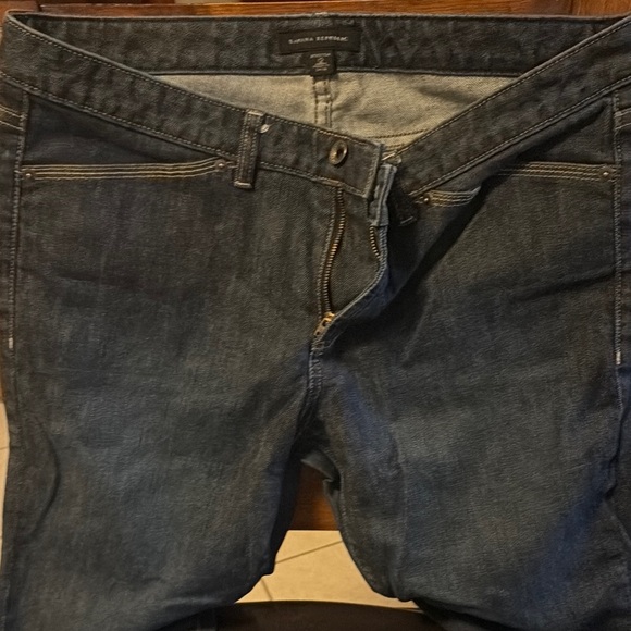 Banana Republic Indigo Denim Pants - Picture 2 of 6